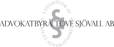 Advokat Tove Sjövall logotyp